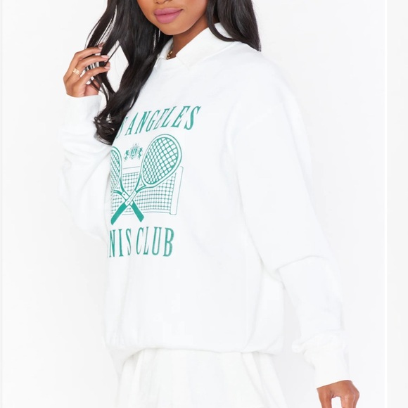 Show Me Your Miami Stanley Sweatshirt Los Angeles Tennis Club Graphic Size Large - Picture 2 of 8